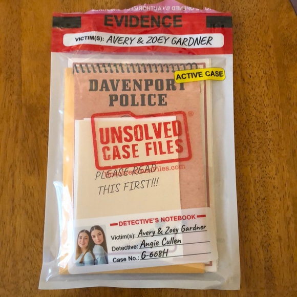 Games Unsolved Case Files Game Victims Avery Zoey Gardner Poshmark